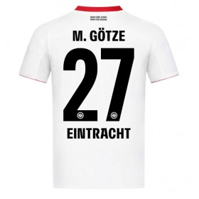 Pánské fotbalový oblečení Eintracht Frankfurt Mario Gotze #27 Venkovní košile 2025-26 Krátkým Rukávem